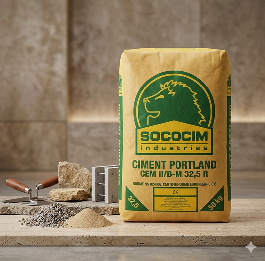 Ciment CEM II B-LL 32.5 R CE